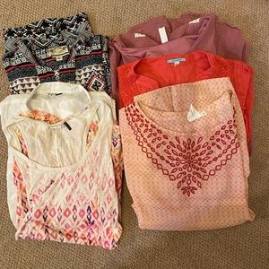 Anthropologie Lot of Tops